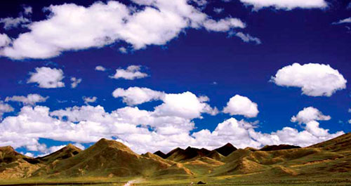 The hight plains of Tibet