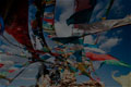 go to "Prayer flags in the wind" Lake Manosarovar, Western Tibet, image page